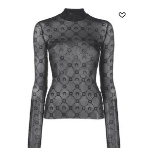 Marine Serre Moonagram Mesh Set